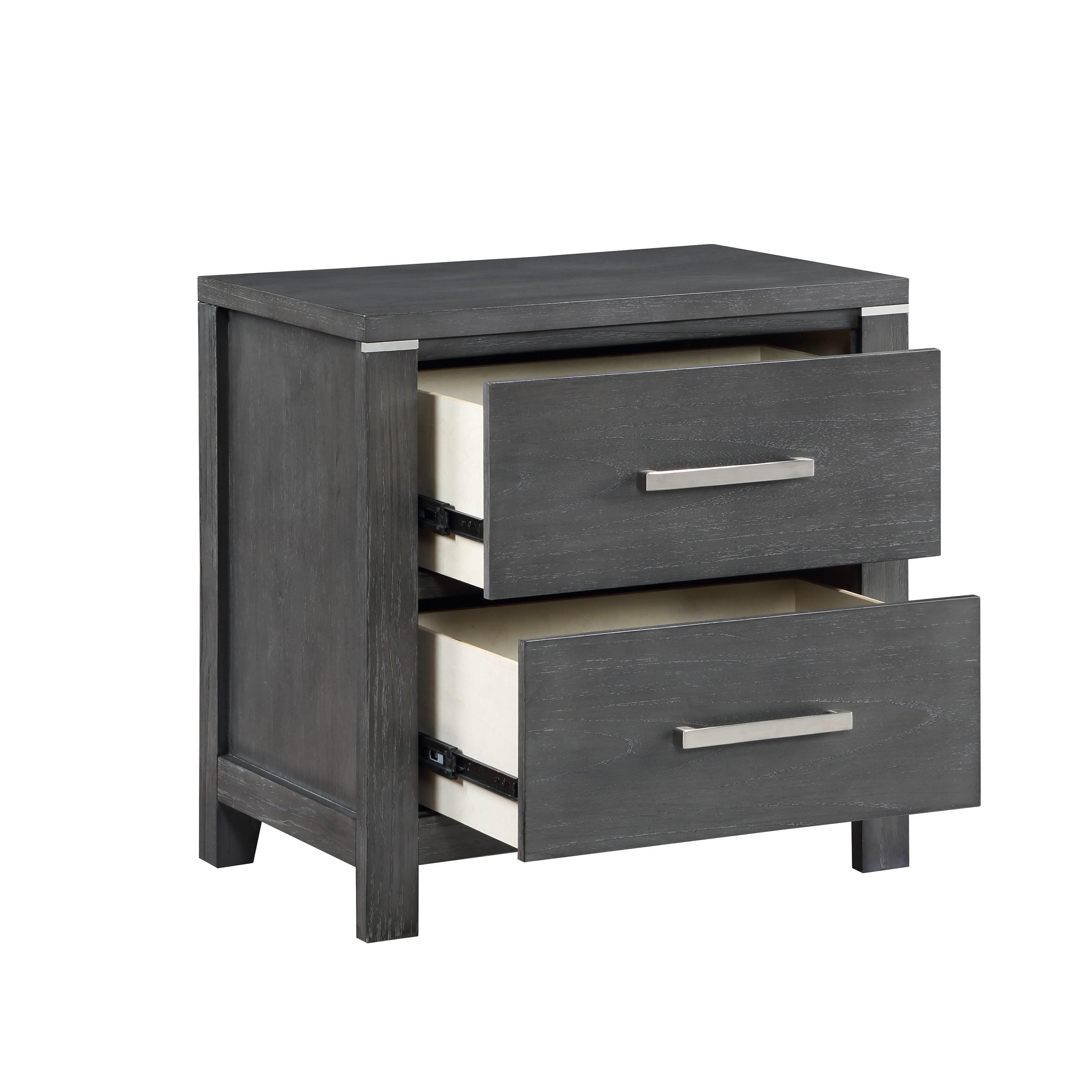 Odessa Nightstand Charcoal Grey