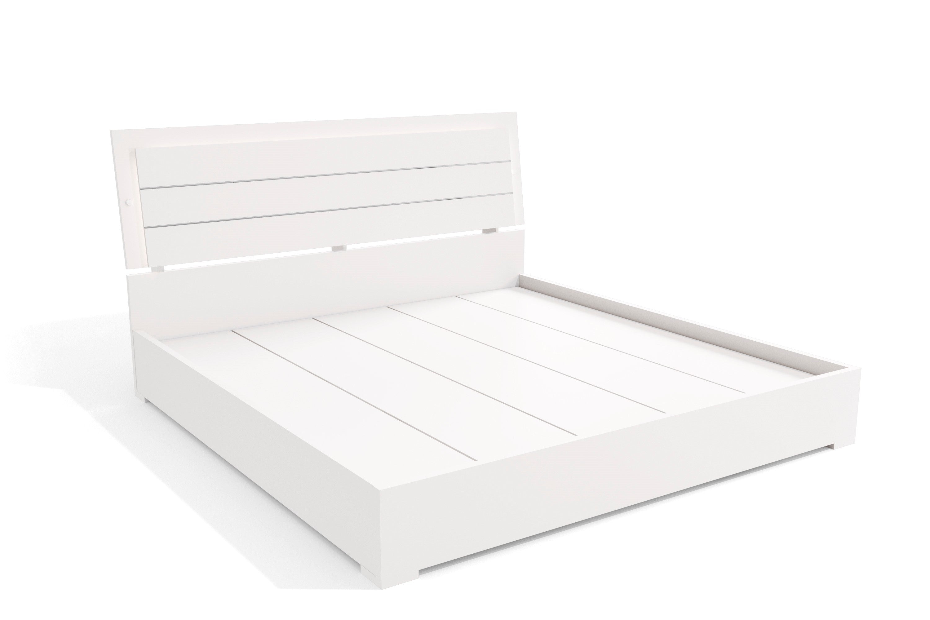 Bellavista King Size Headboard w/LED UV White