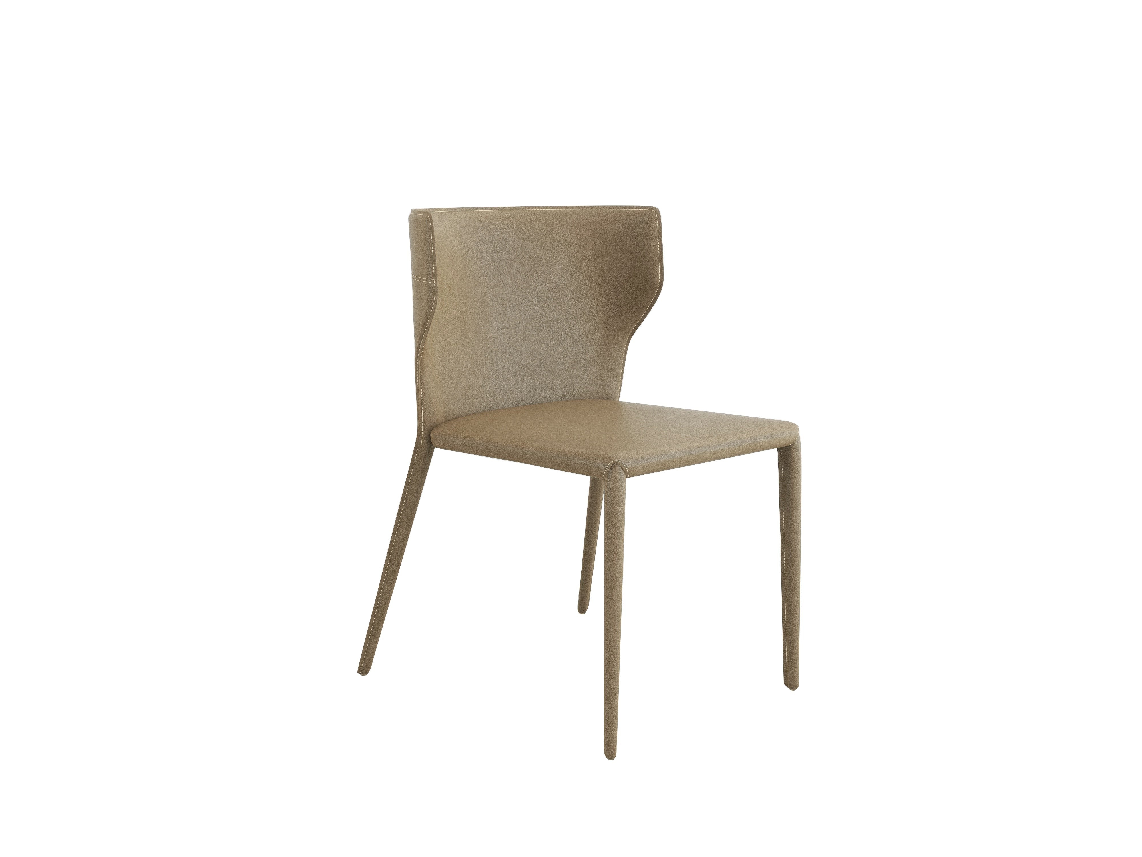 Carlton Side Chair 556 Dark Grey PU