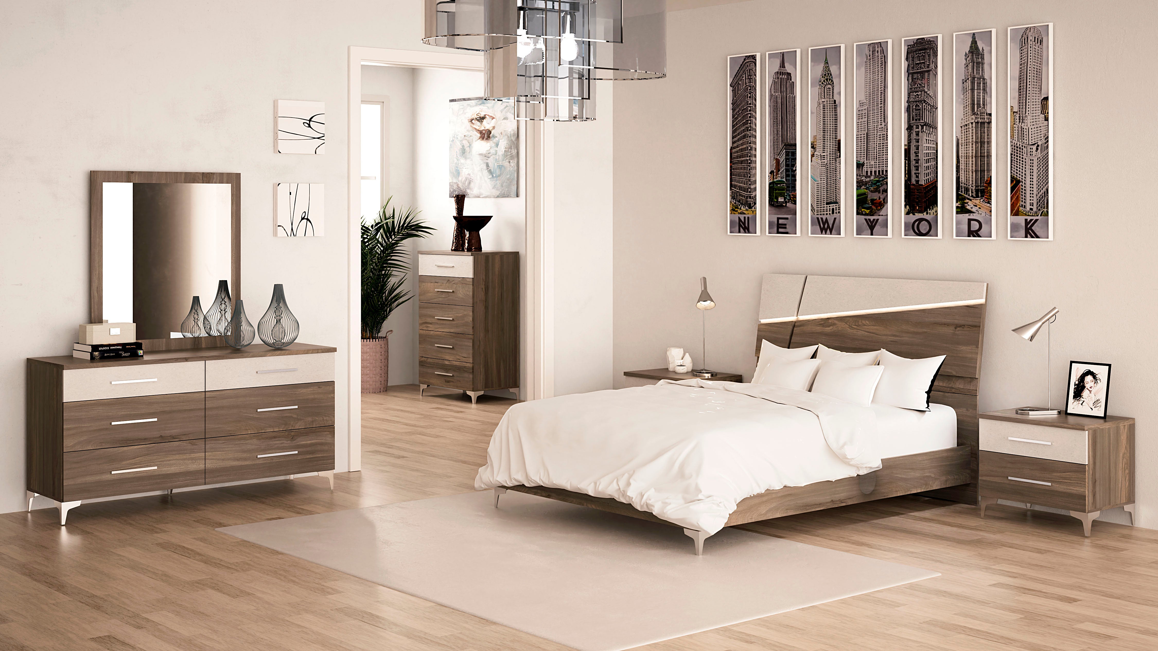 WABI Nightstand Gravity Diagonal/Grey Finish