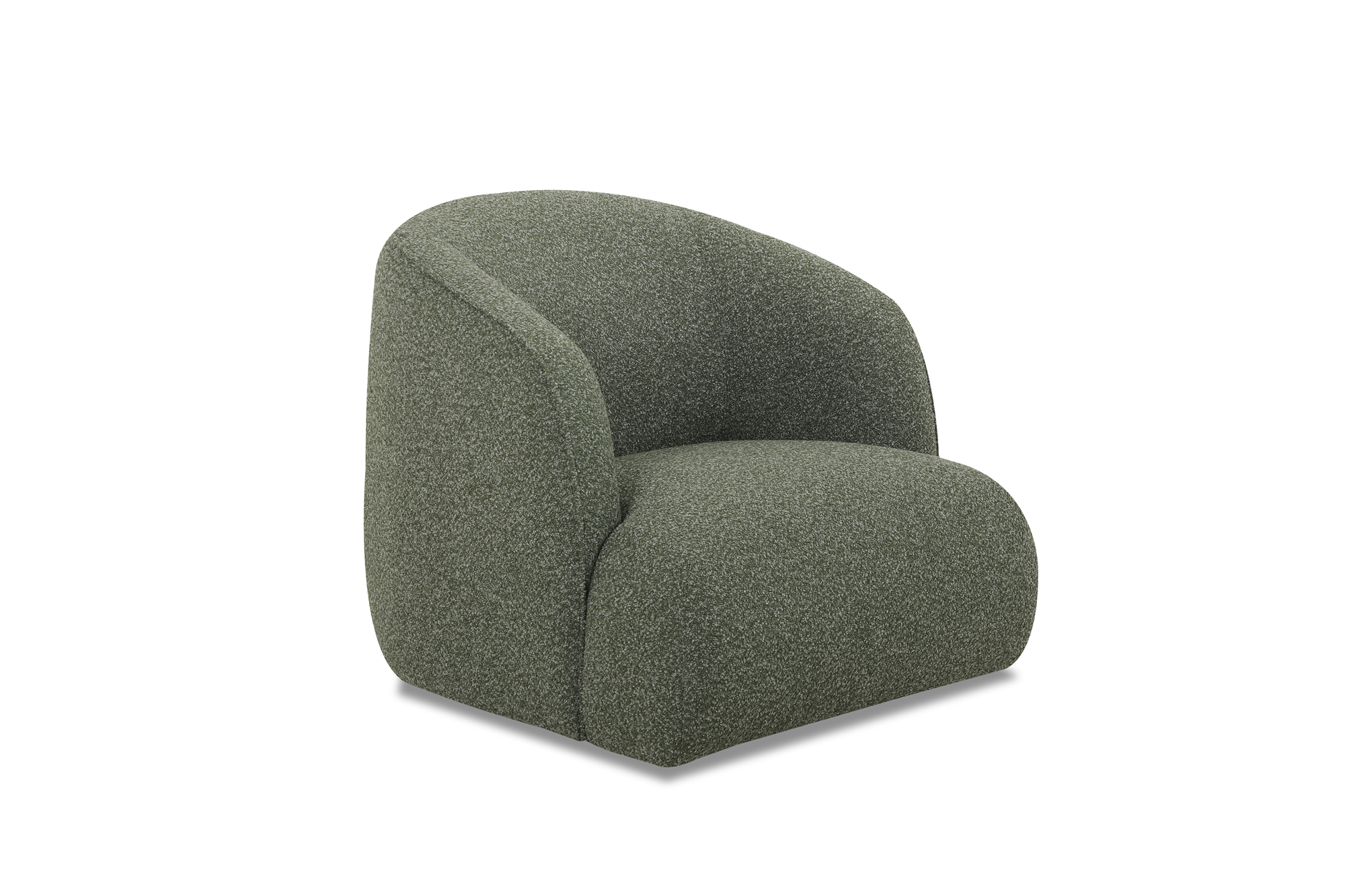 FA-A6344-SCH Swivel Chair CLD-355 Forest Green Fabric