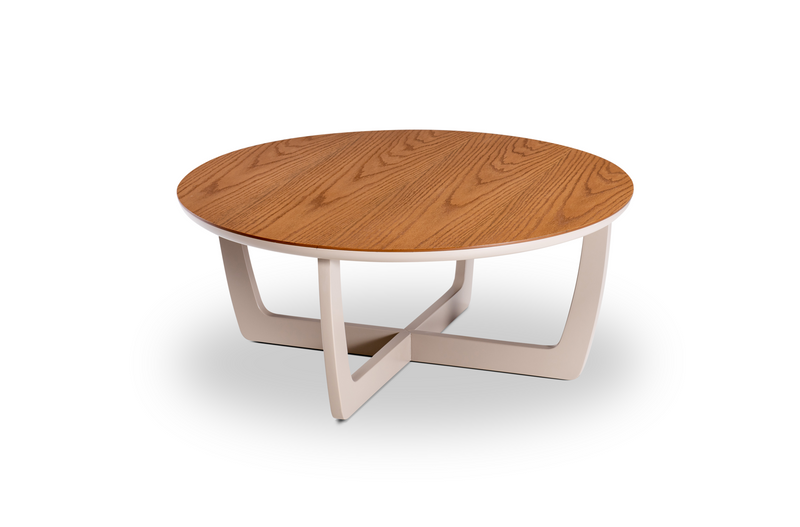 GLEN - Coffee Table 35"Dia. x 14.5"H (Carvalho Amendoa) - 46778