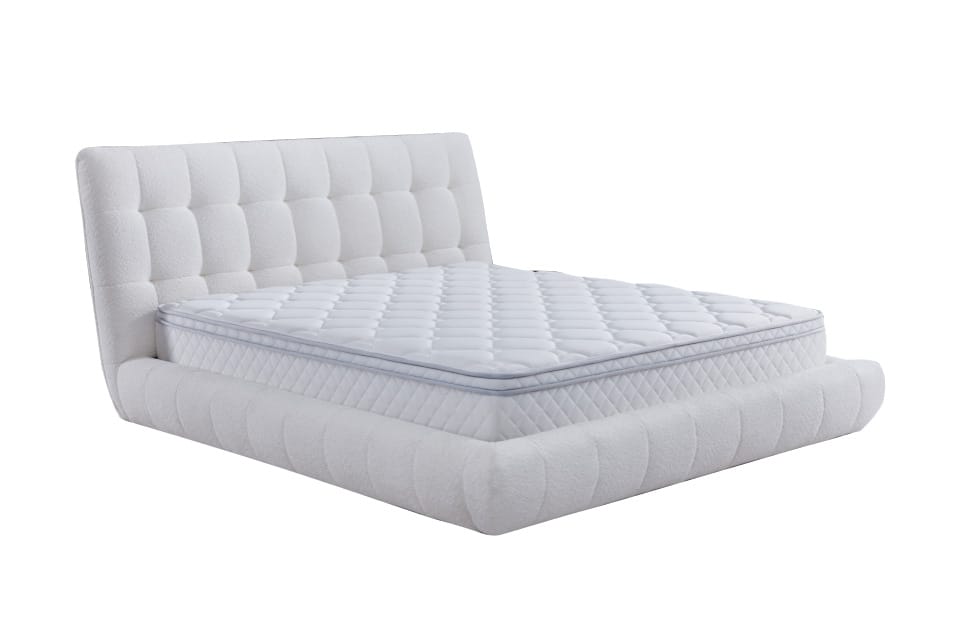 MB-B061 King Bed Oslo Ivory