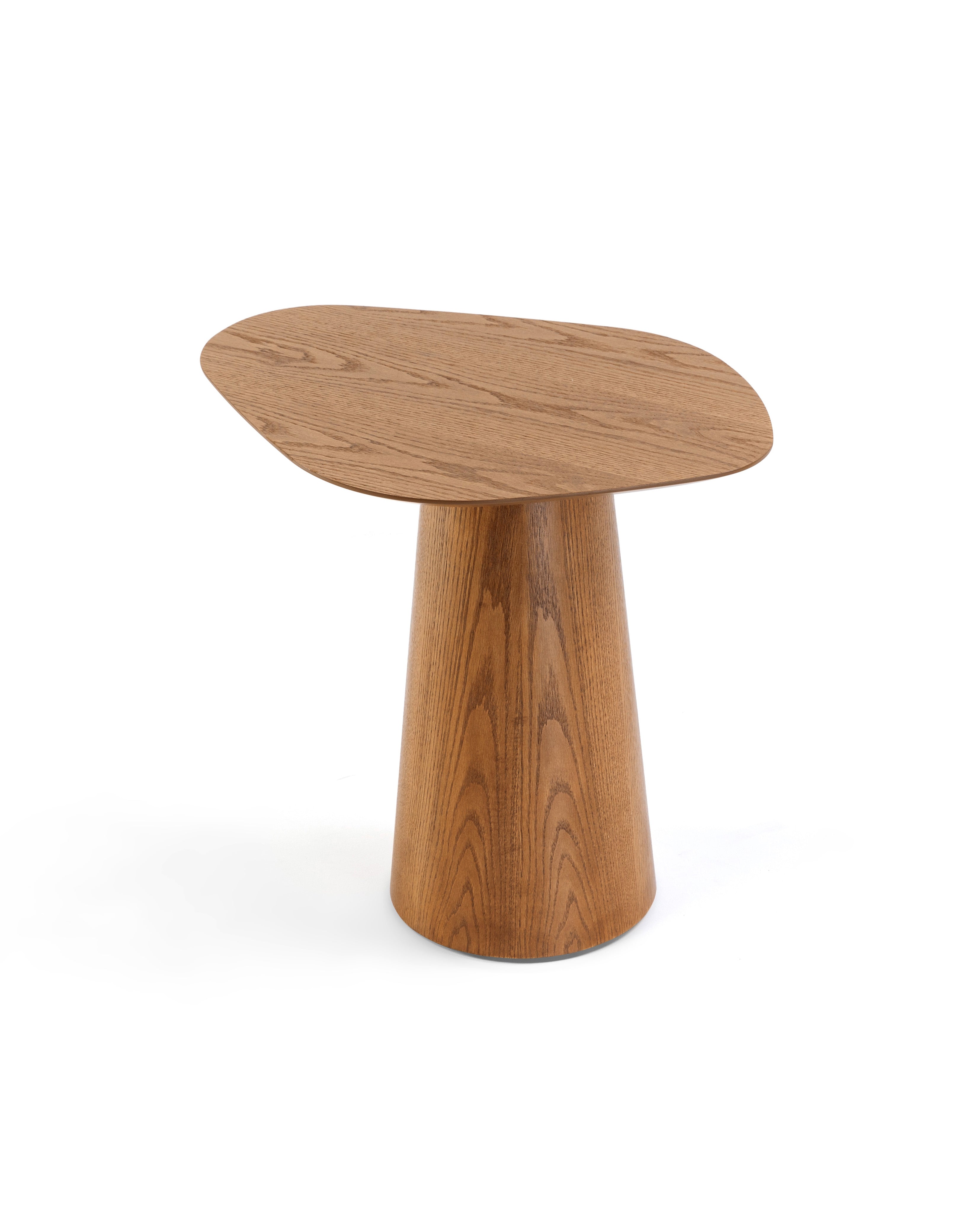 124006 River High Side Table Almond Oak
