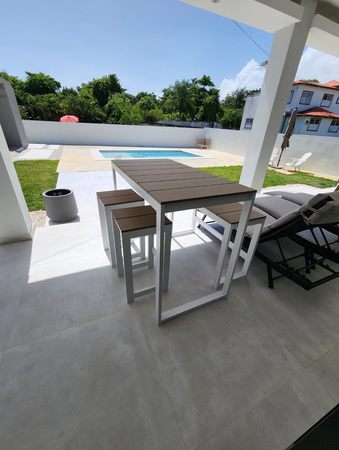 IV-1050 - 4pcs Polywood Bar Set - 44188