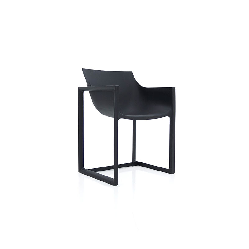 65006 WALL STREET ARMCHAIR 22"X19"X31½" BLACK