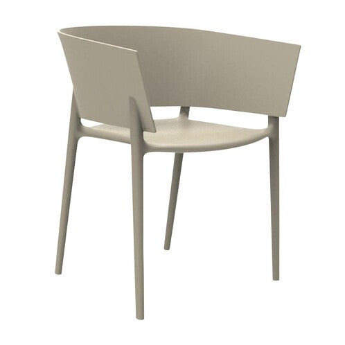 65005 AFRICA ARMCHAIR 22 ¾"X20 ¾"X29 ½" ECRU