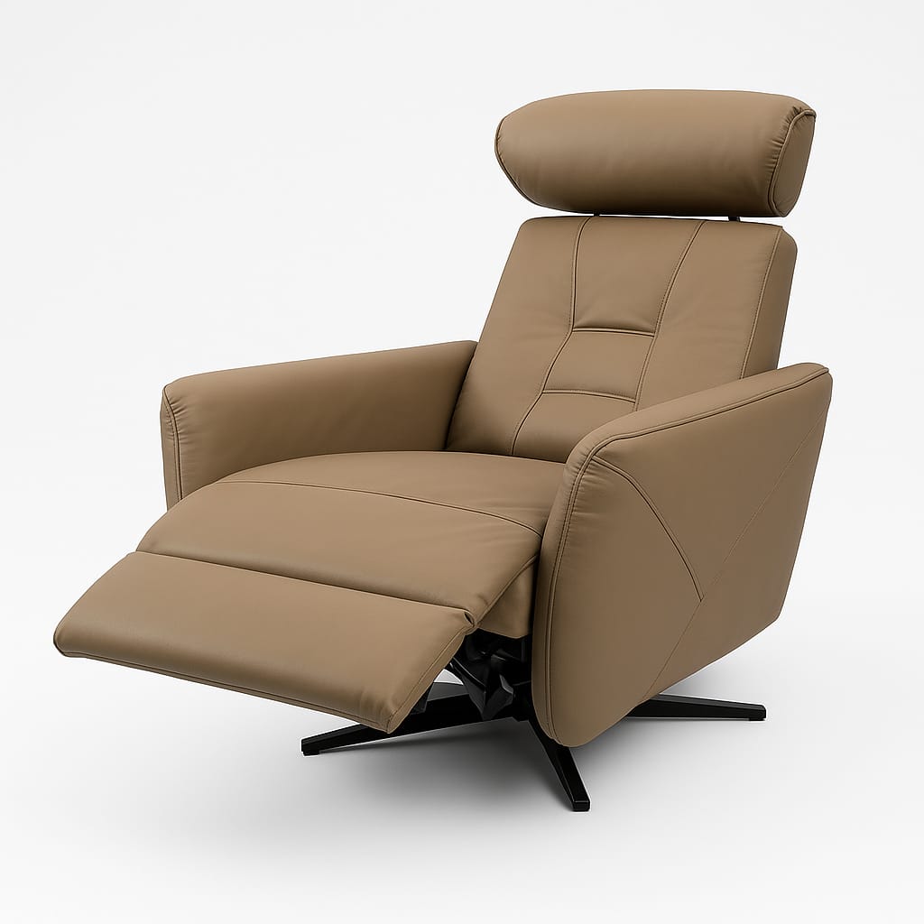 MB-R325-P1 Power Recliner Chair Swivel Leather GL2025/PU