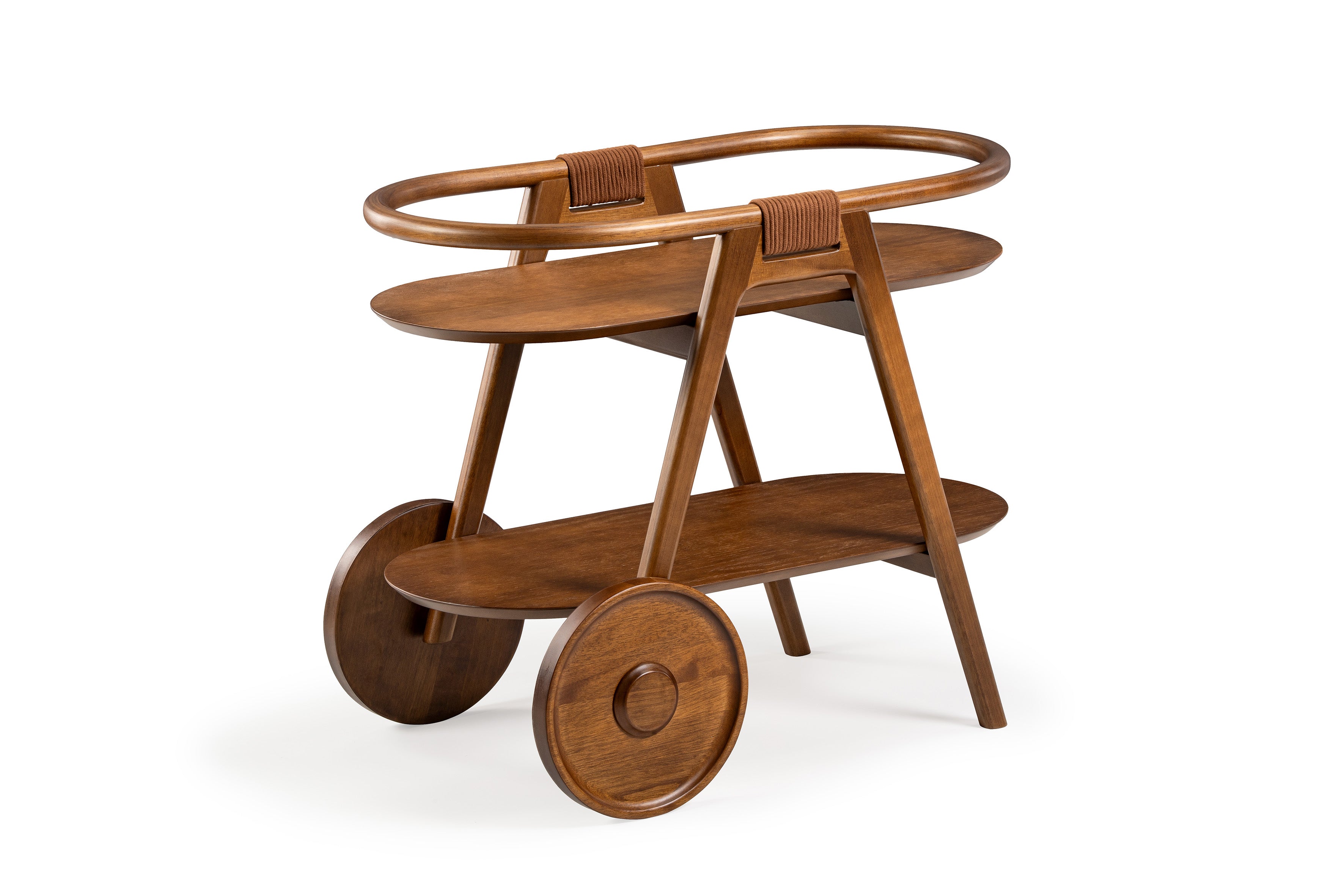 AYLA Bar Car Imbuia/Fendi Detail