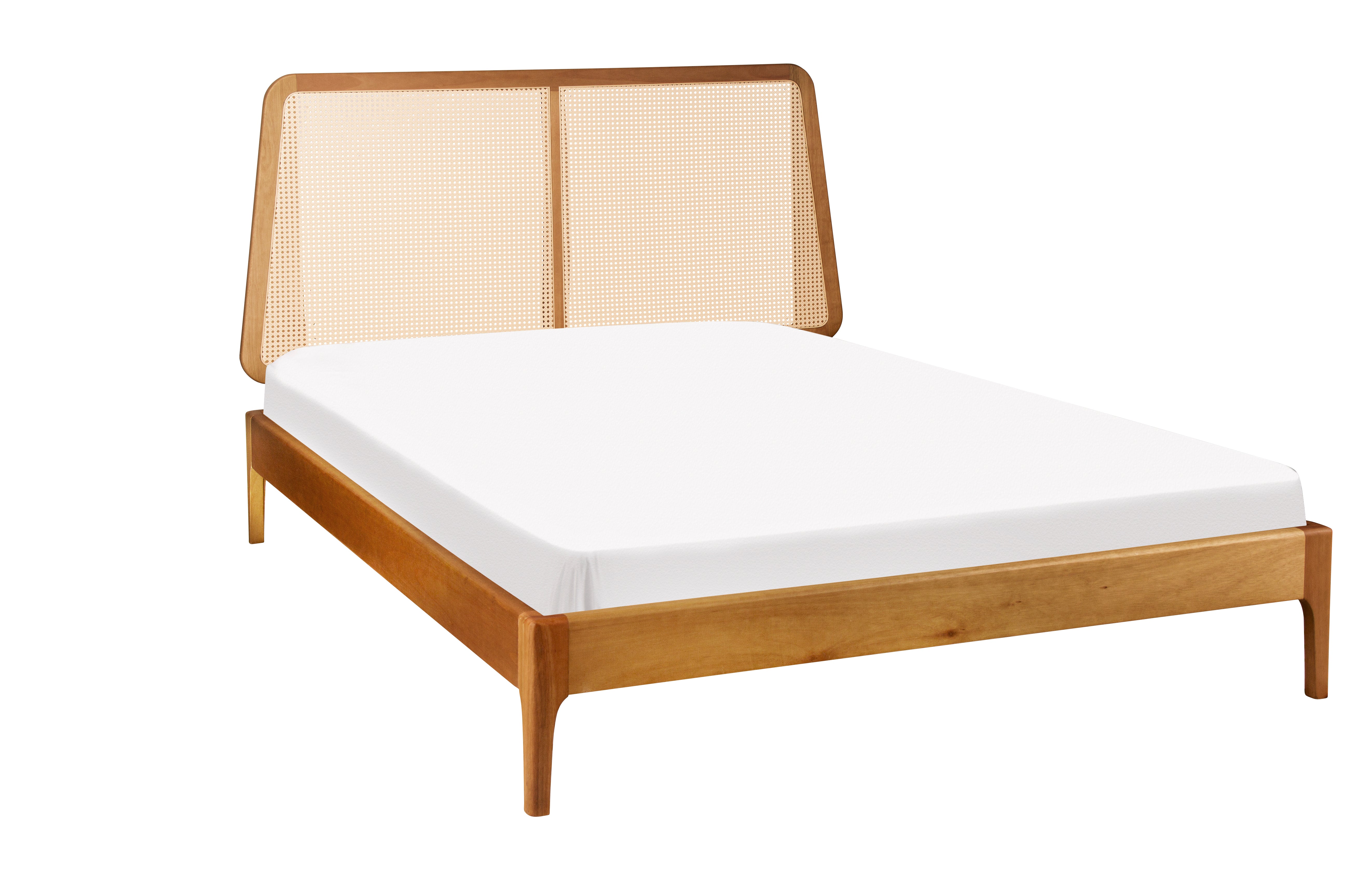 BRISA Bed Queen Size Naturalle/Cream Fabric