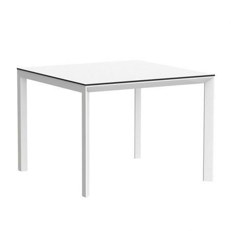 54235FB FRAME ALUMINIUM TABLE 47¼"X47¼"X29¼" WHITE