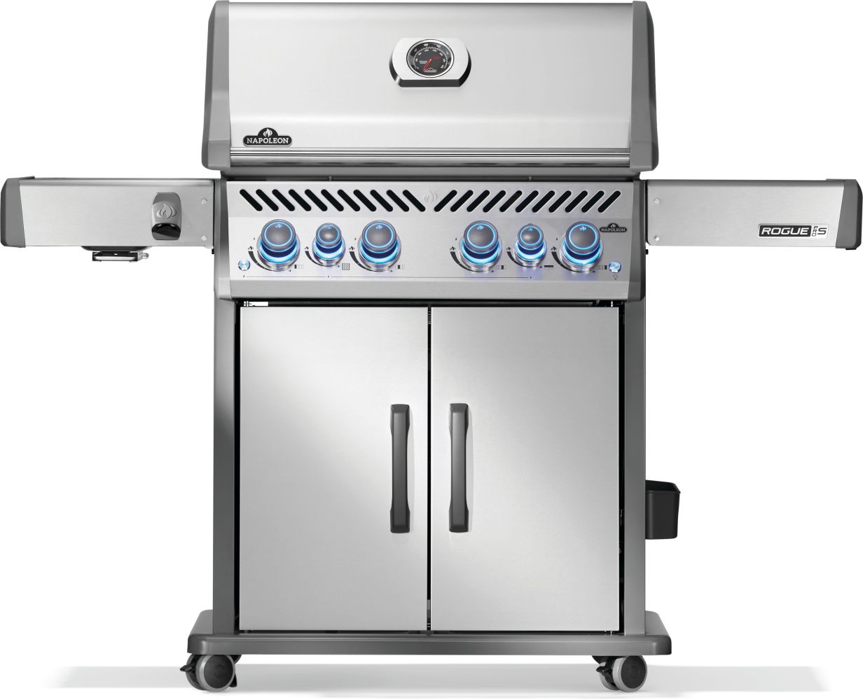 Rogue PRO-S 525 Propane Gas Grill w/Infrared Side & Rear Burners/SS