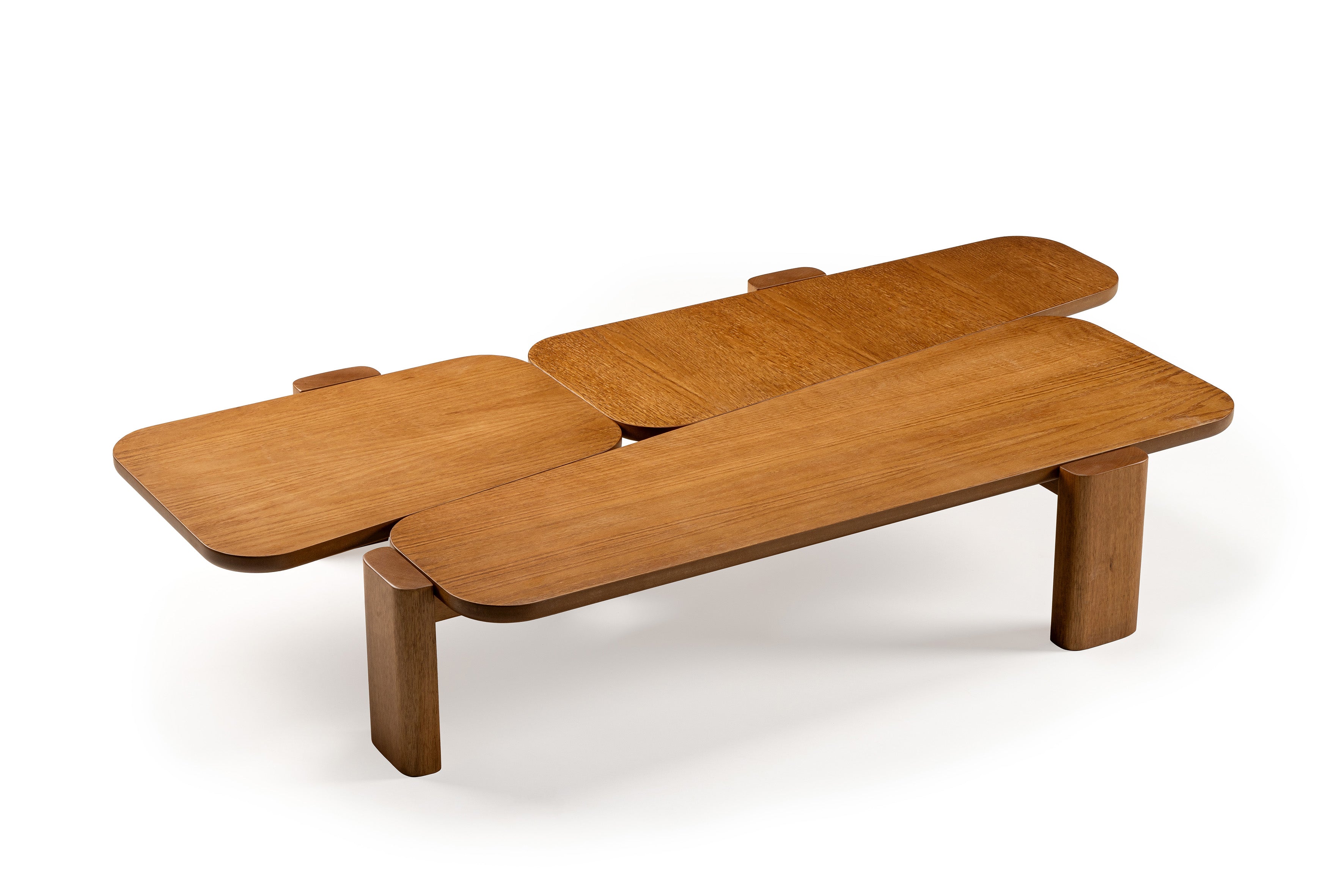 QUADRA Coffee Table Amendoa