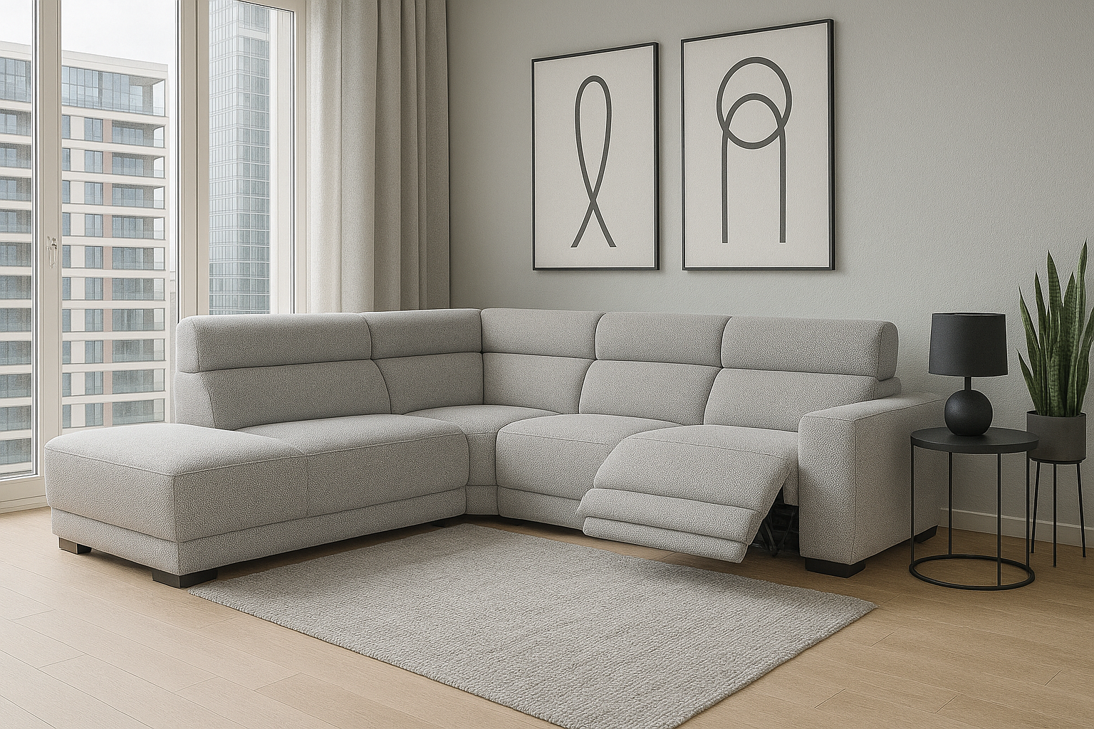 80366M Sectional Power Recliner Zero Gravity Left (when facing)