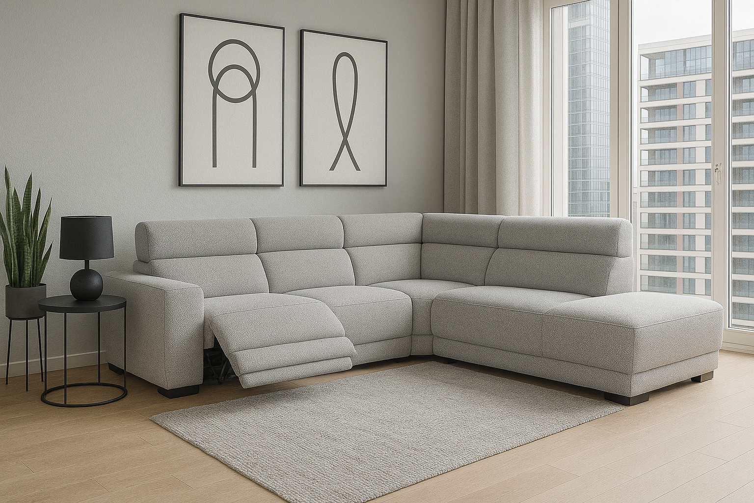 80366M Sectional Power Recliner Zero Gravity Right (when facing)