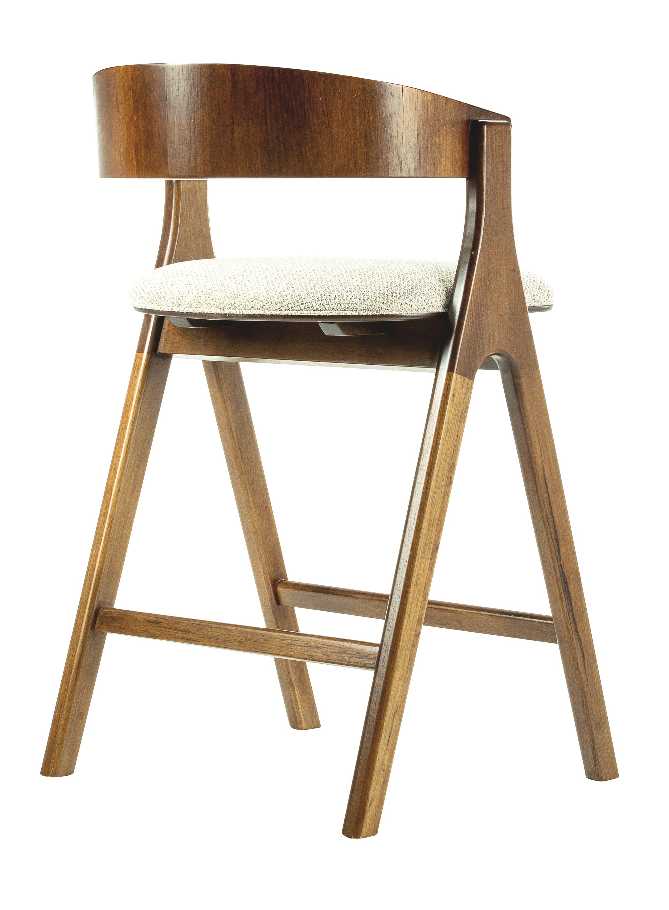 DANTE Barstool Amendoa/H75 Sand Beige Fabric