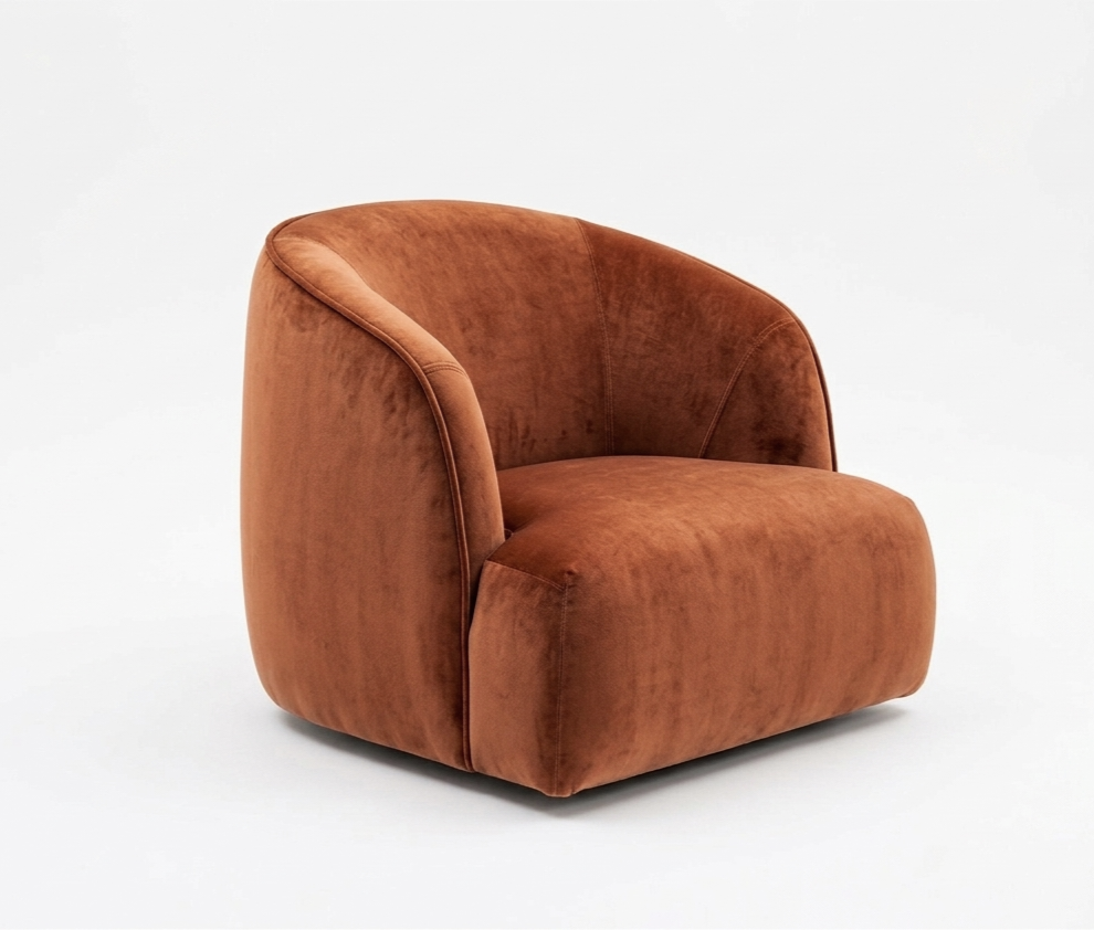 FA-A6344-SCH Swivel Chair CAN-500 Caramel Fabric