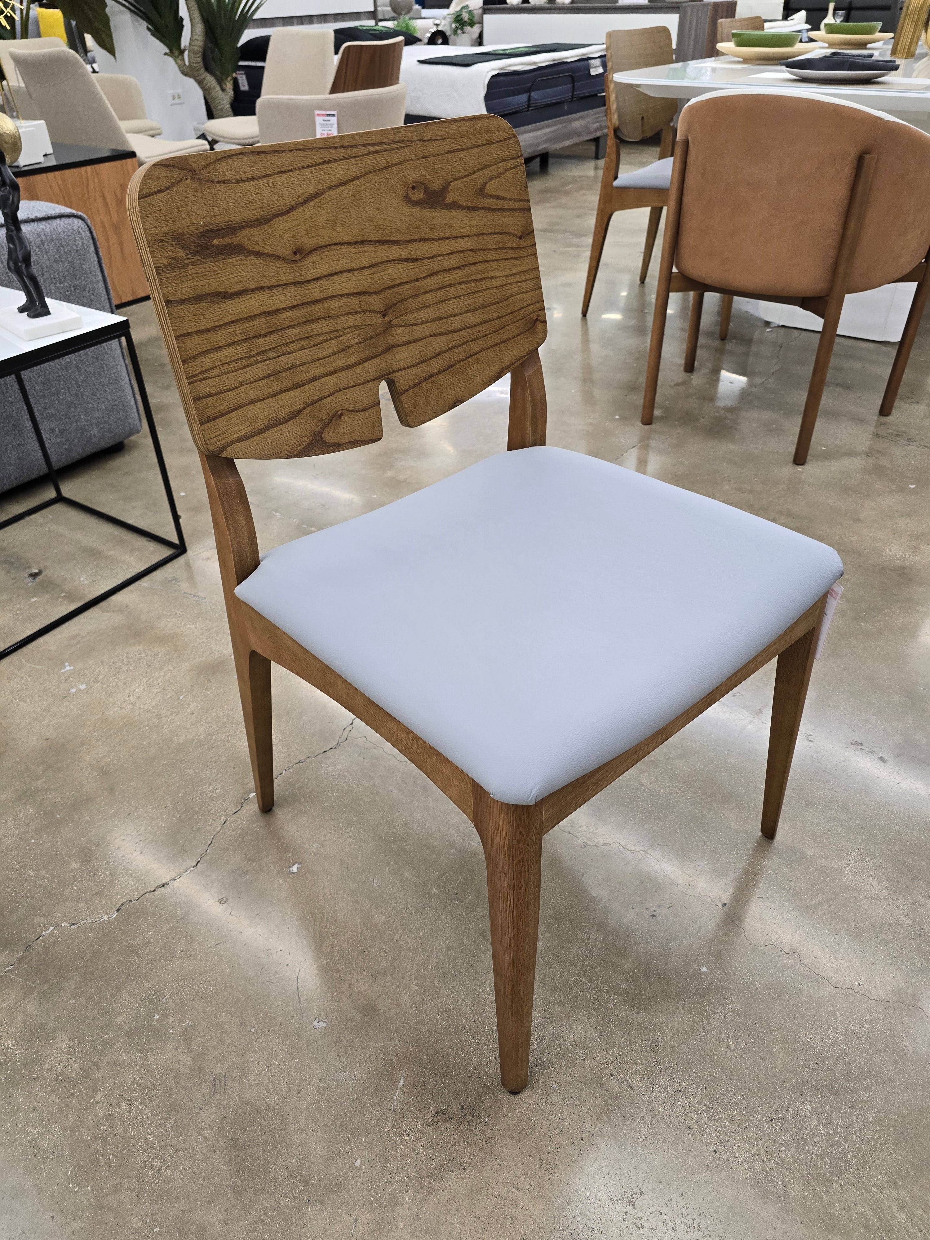 BRISA Dining Chair MAD E16/Grey PU