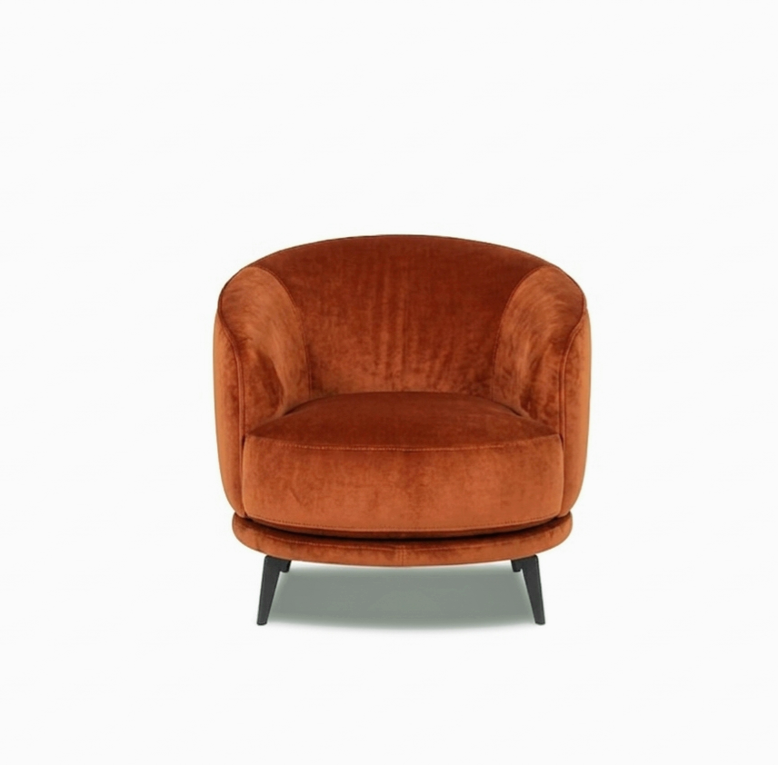 12934-SCH Swivel Chair CAN-500 Caramel Fabric
