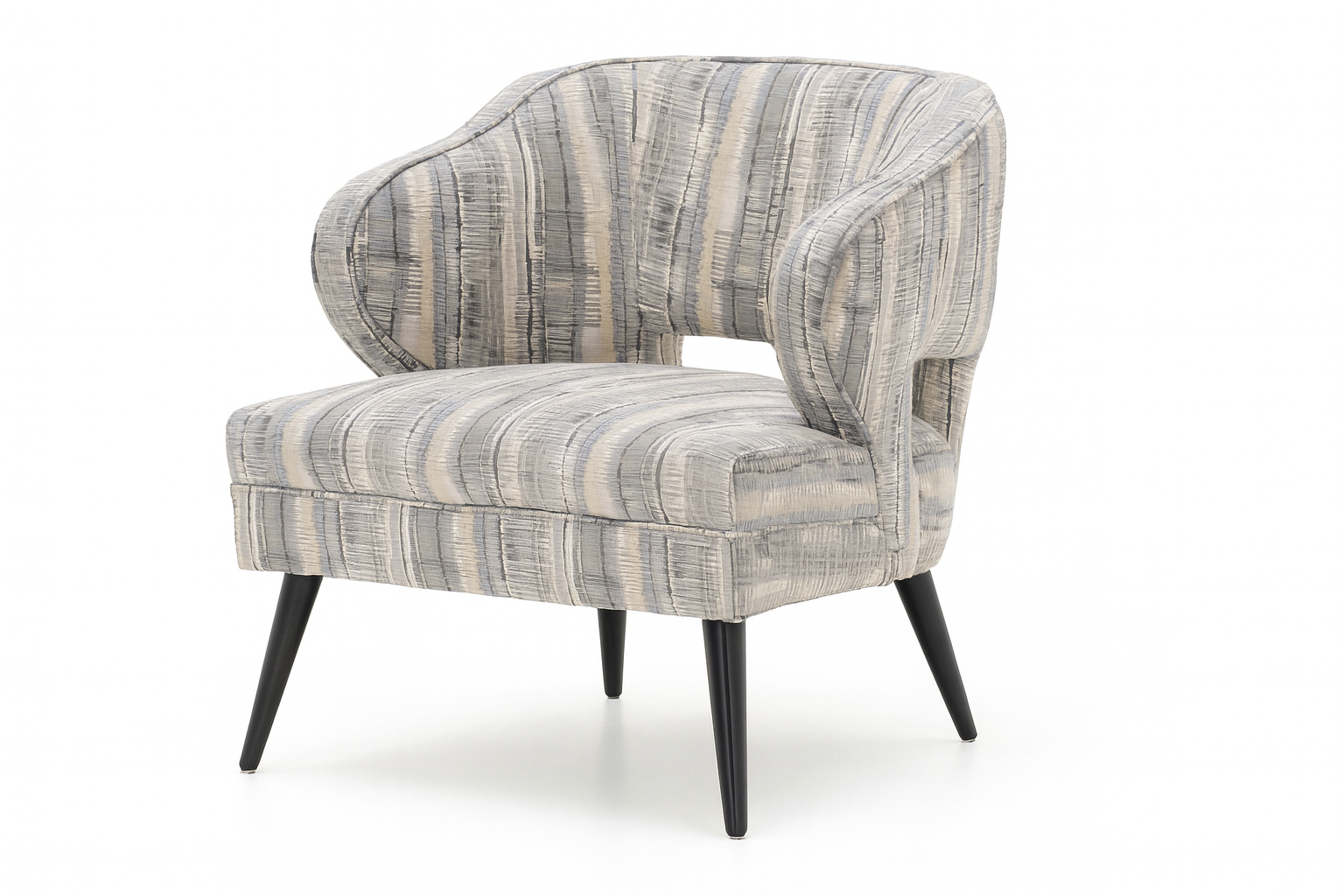 MB-2058 Arm Lounge Chair FL10 Fabric