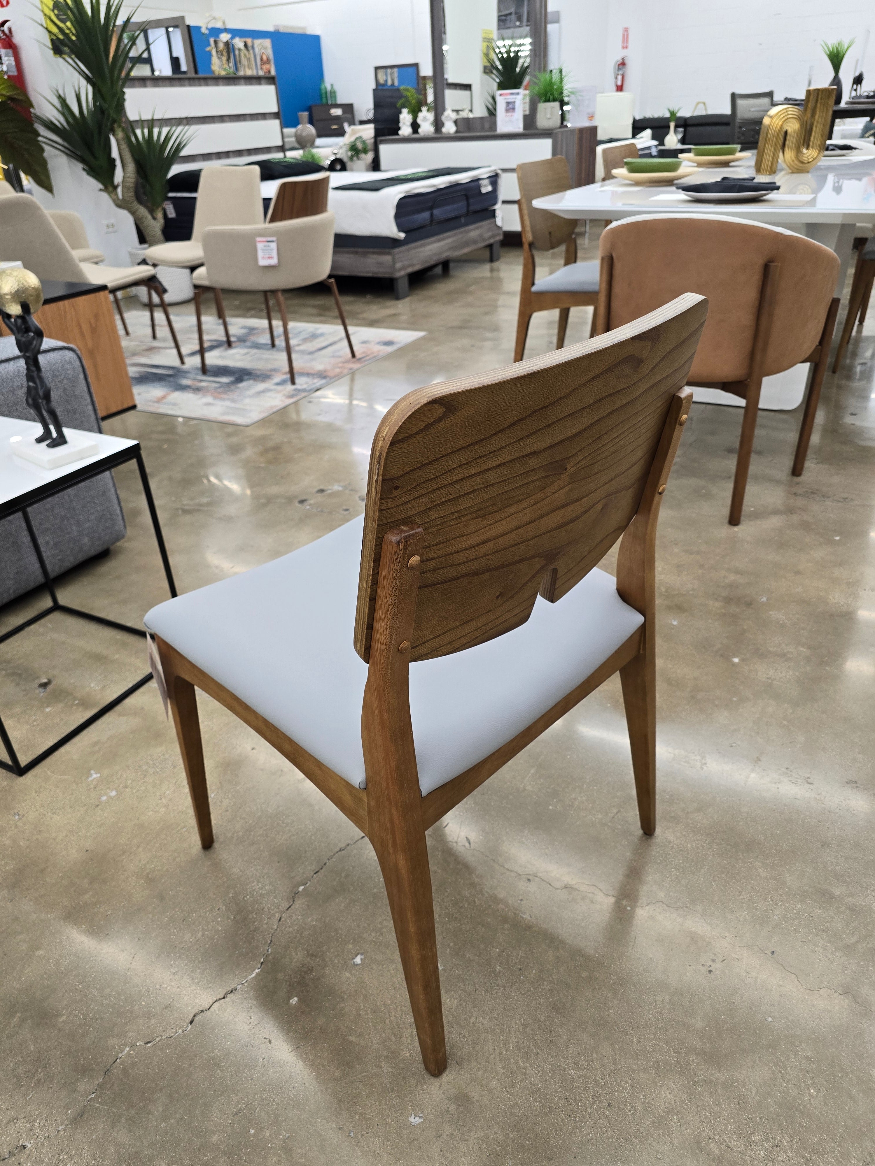 BRISA Dining Chair MAD E16/Grey PU