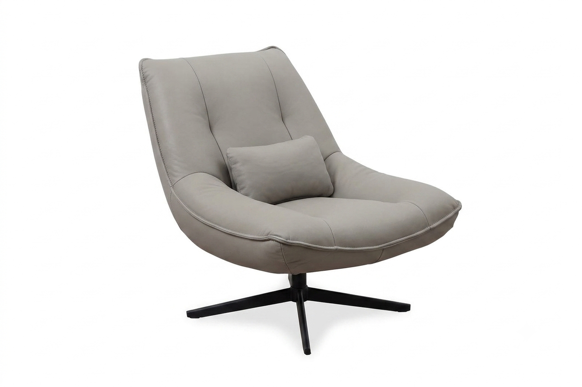 K71100 Swivel Chair 2581# Oslo Sky Fabric