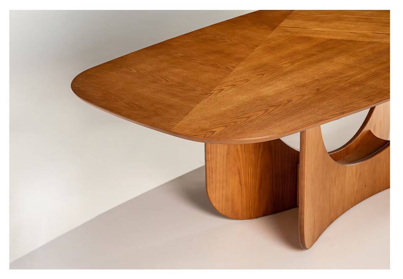 CLARA Dining Table 85.8"L x46"W Almendra