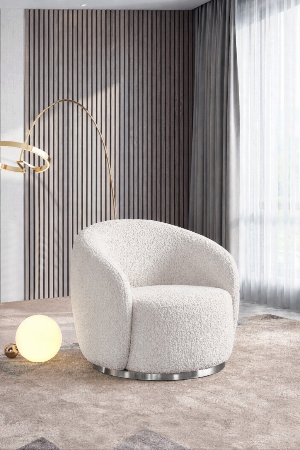 MB-2425 Lounge Chair Viking Sand