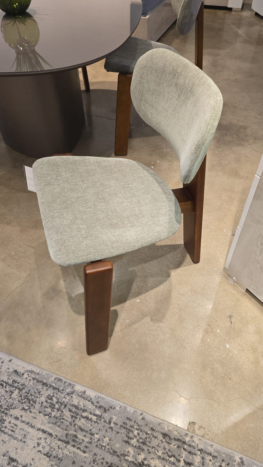 FERNANDA Dining Chair E16/Green Fabric