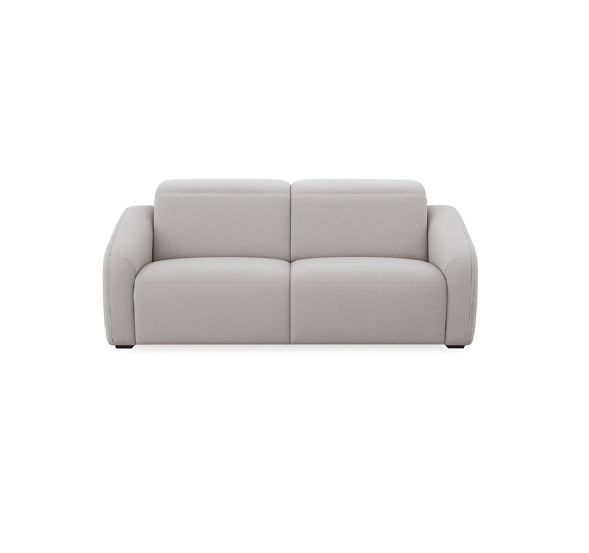 80613M 3-Seater Power Recliner w/Lumbar Beige Fabric