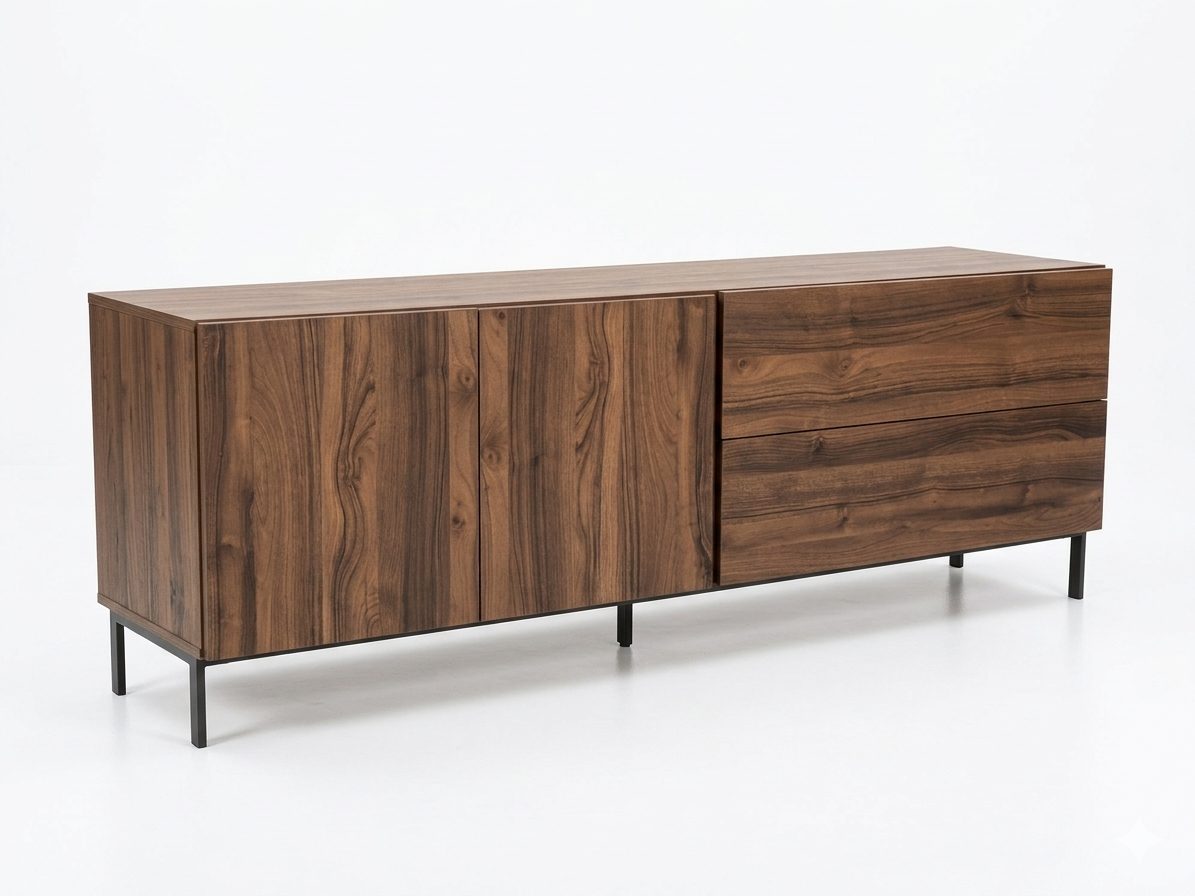 NEWPORT TV Stand 71" Walnut