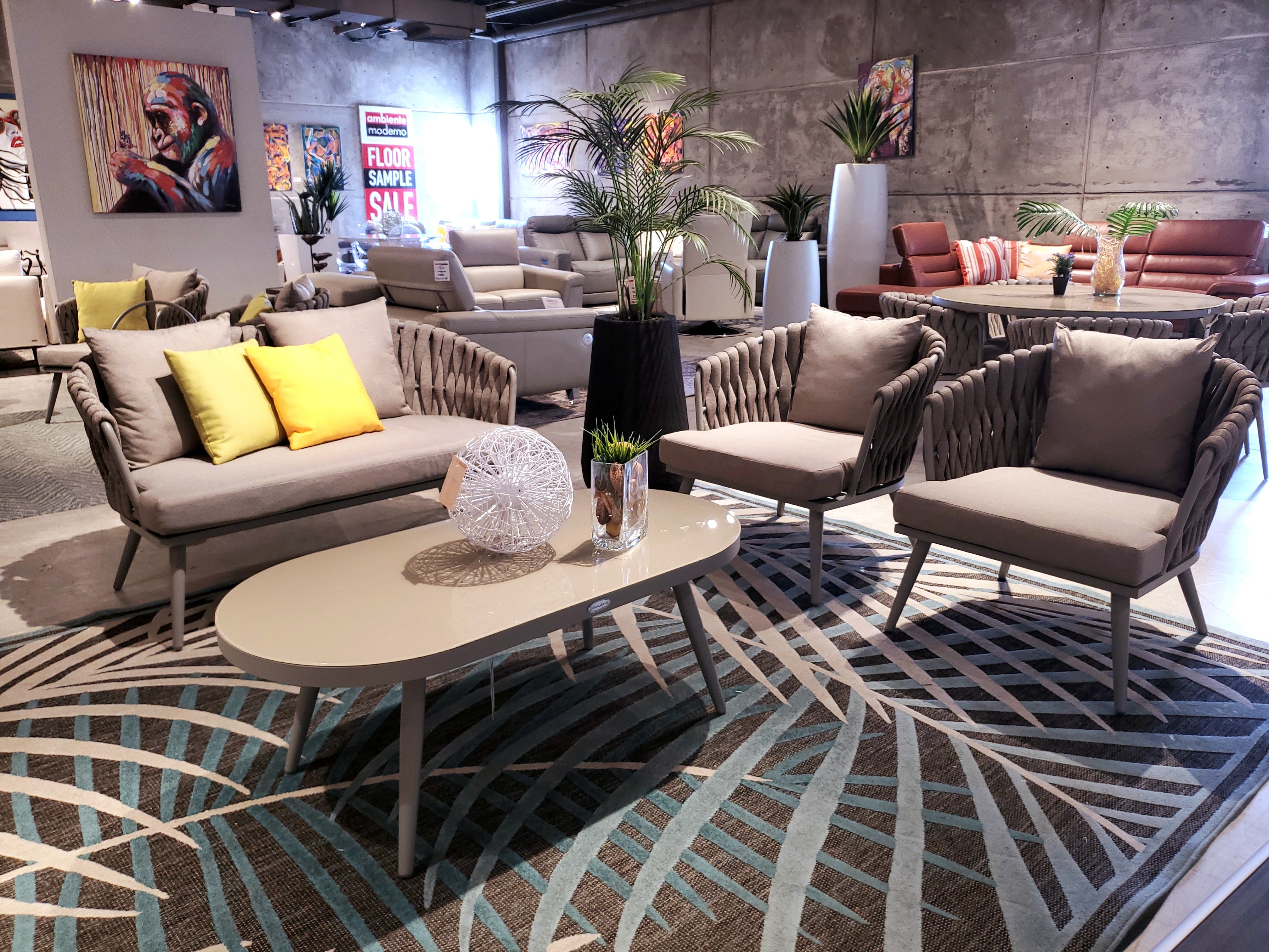 21600 - 4pcs Lounge Set - 45520