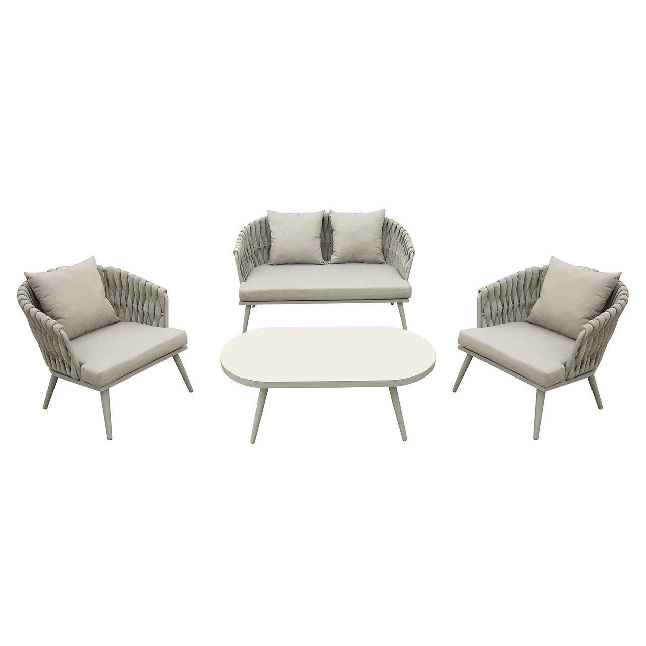 21600 - 4pcs Lounge Set - 45520