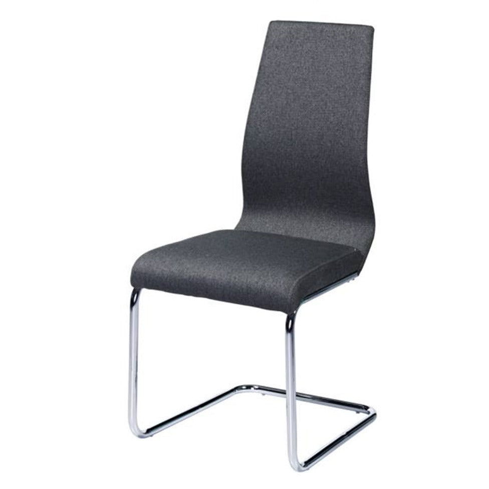 HDR-5017 - Dining Chair Grey Fabric - 42249