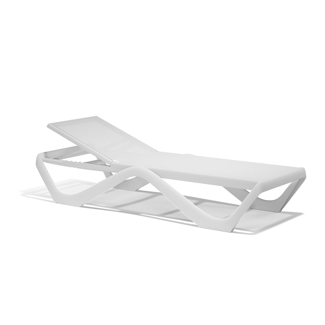 65090 LOVE SUN LOUNGER WHITE