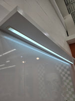 BATELI Wall Hanging TV Unit 70" w/LED UV High Gloss White