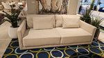 V-235 - 3-Seater Sofa 83.9"L (Beige/Belfast Fabric) - 47970