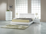 822HG Queen Size Bed White