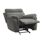 U9301 - Glider Recliner (Dark Grey) - 48162
