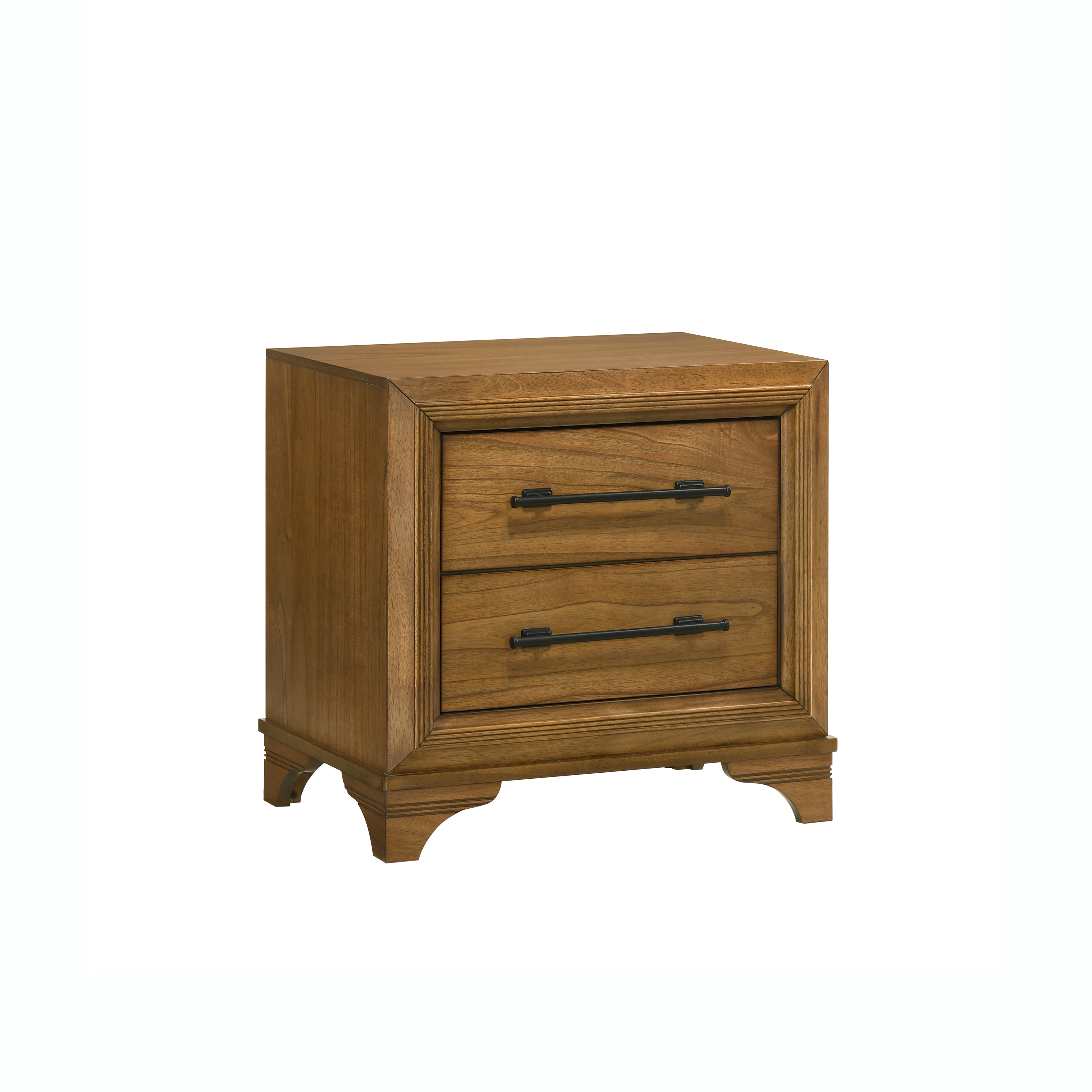 TALCOTT Nightstand Honey Finish