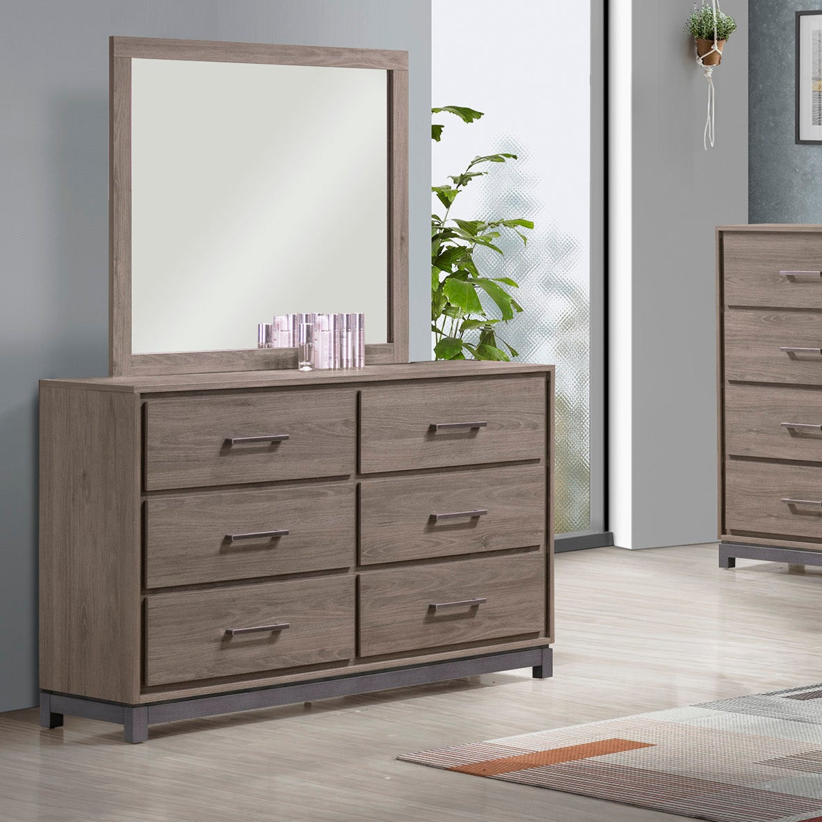 B3150 Dresser + Mirror