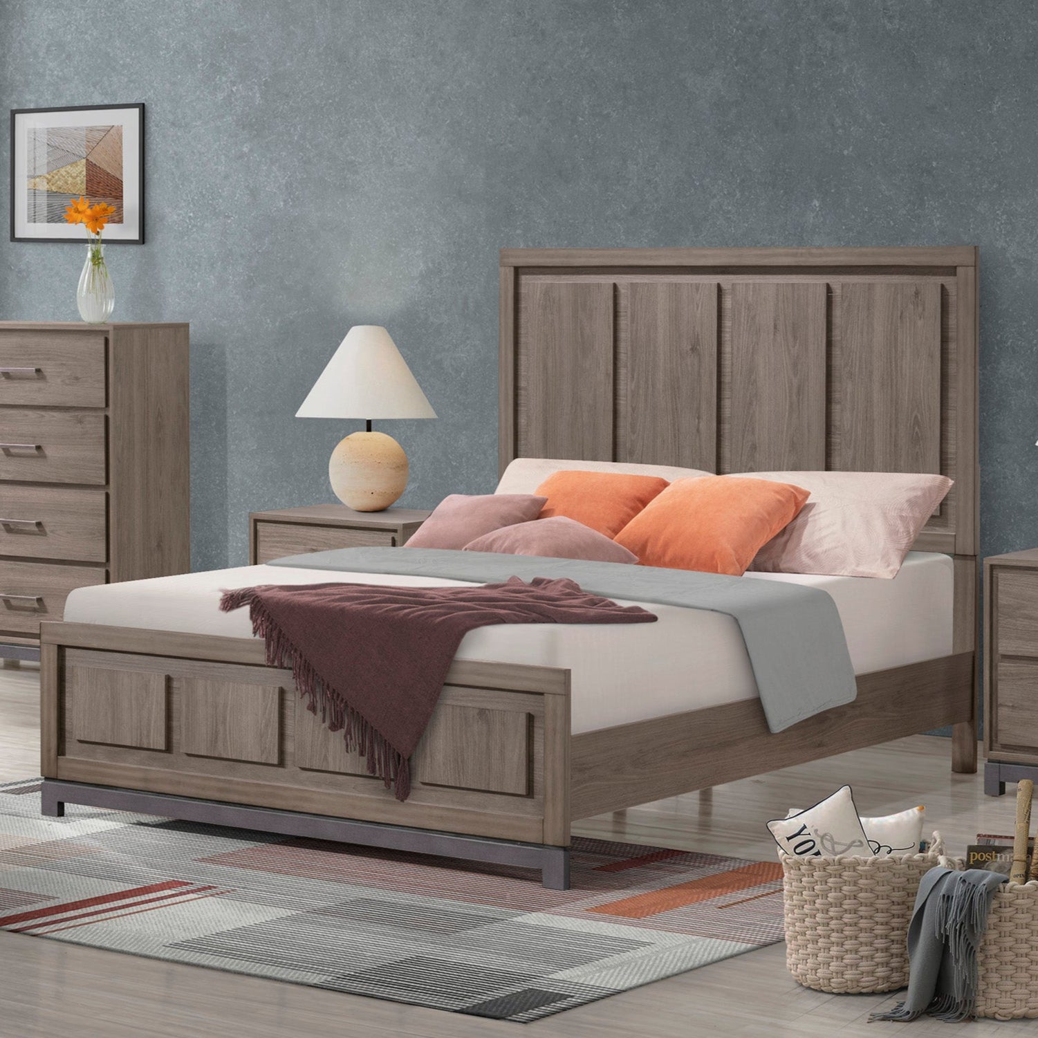 B3150 River King Size Bed