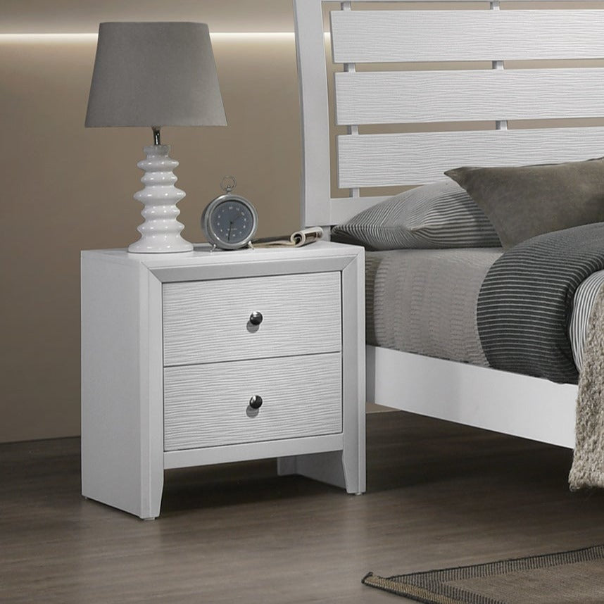 B4710 - EVAN Nightstand (White) - 48266