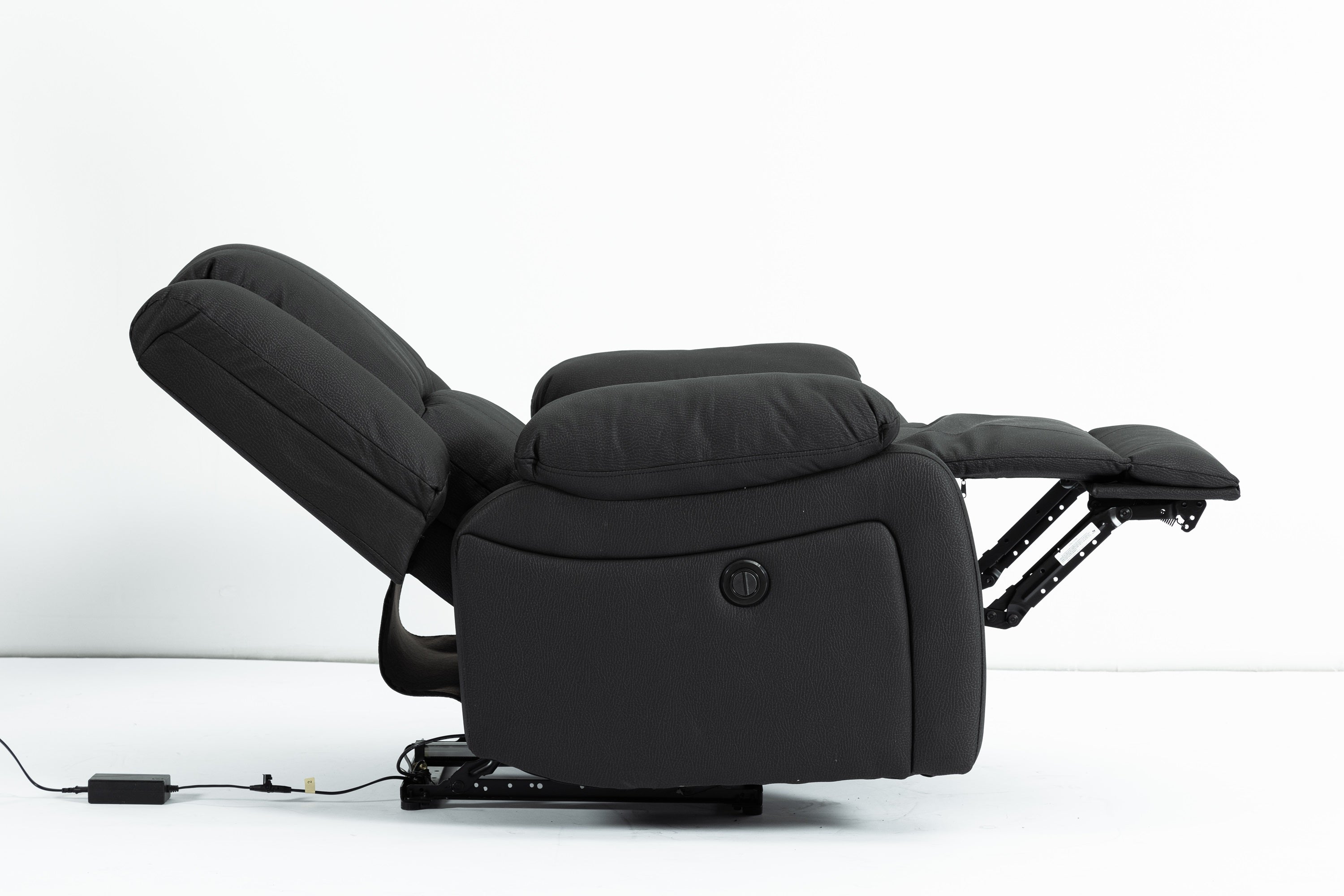 CL1024-BLK-R1 EBONY Power Recliner Chair Black