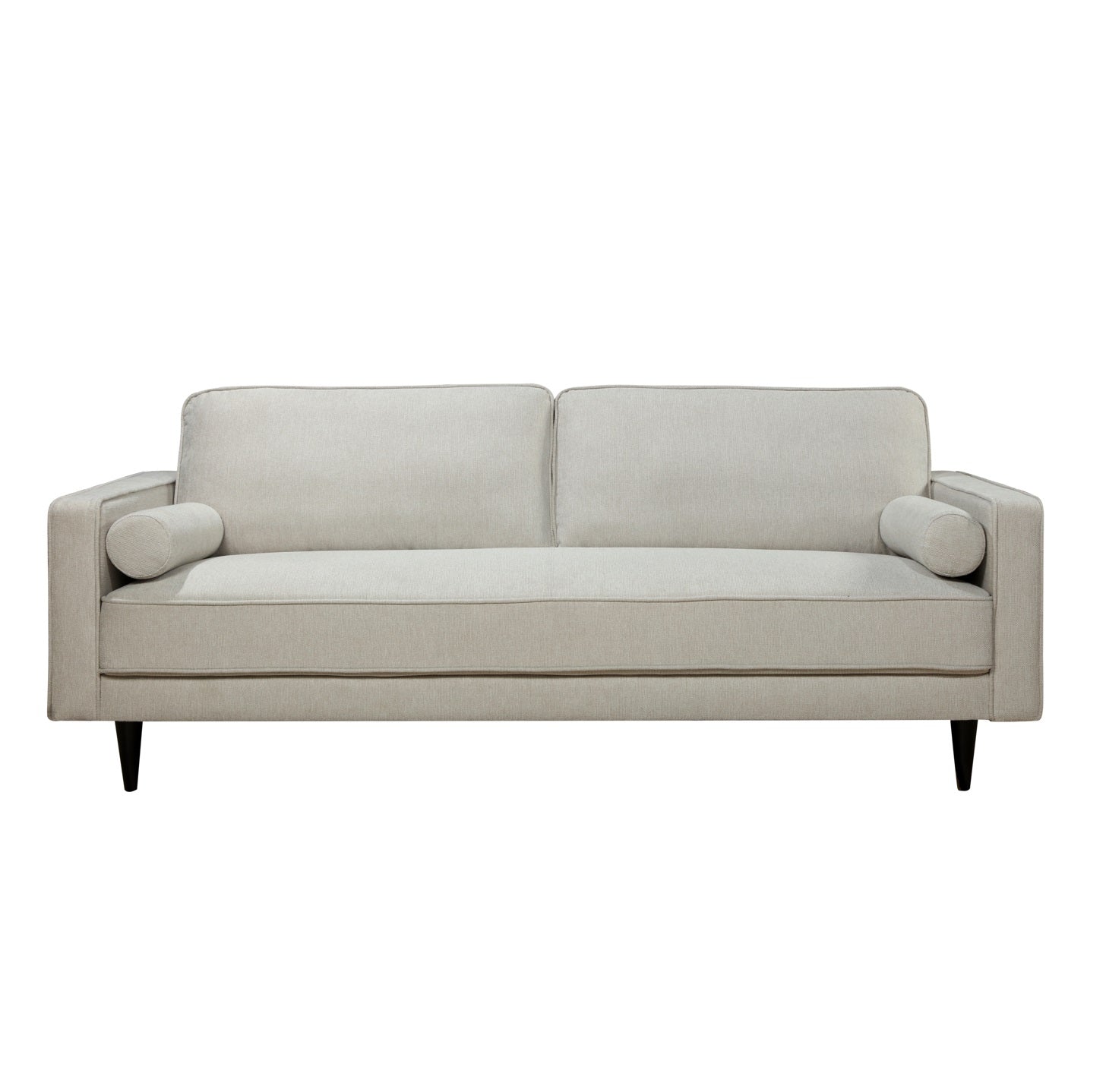 V-219 - 3-Seater Sofa 81.9"L (Beige/Belfast Fabric) - 47977