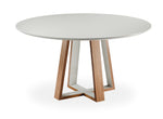 UMA - Maite/Emilly 47"Dia. Round Table + (4) F3217AA Dining Chair Set