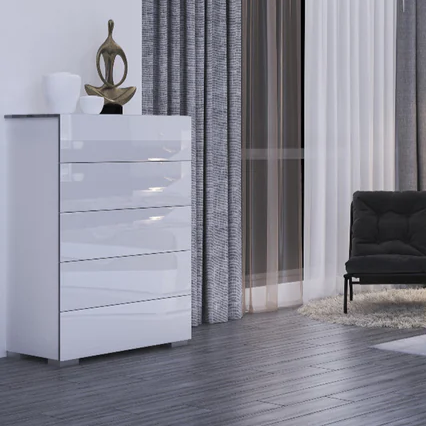 Giorgio - Chest (White Lacquer) - 46079