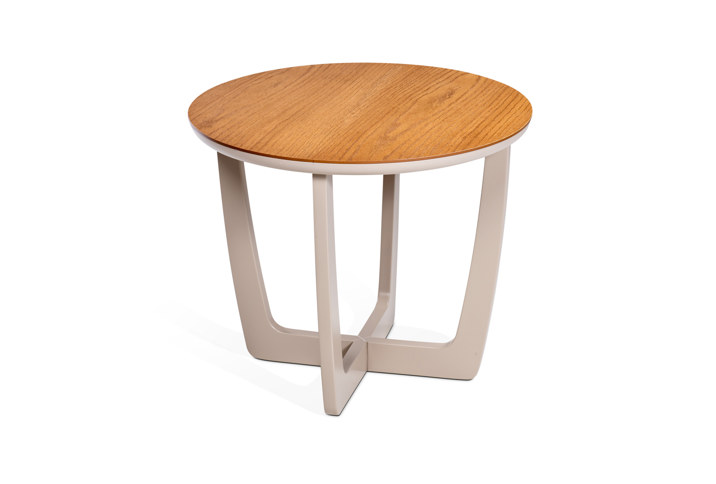 GLEN - Side Table 23.6"Dia. x 19.7"H (Carvalho Amendoa) - 46779