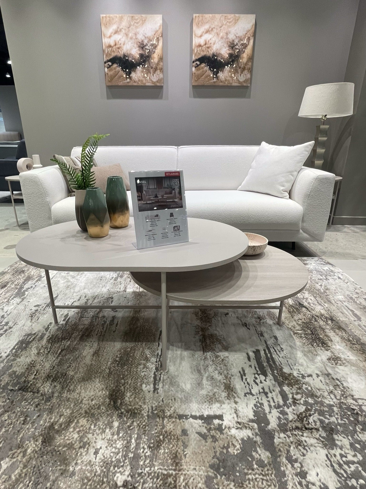 Basel Coffee Table Ellipse – Ambiente Moderno