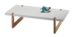 ITAPOA - Coffee Table (White Lacquer/Almond Base) - 46009